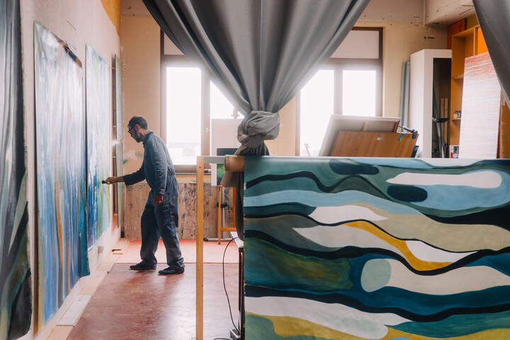 Ruisboat tijdens Atelier in beeld 2025, foto door Willem Mevis