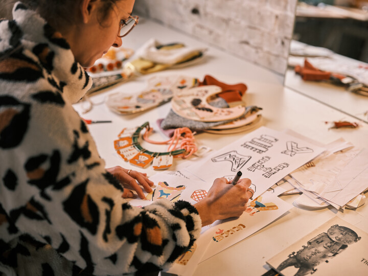 Werk van Denise Hermo, foto door Josefien Tondeleir